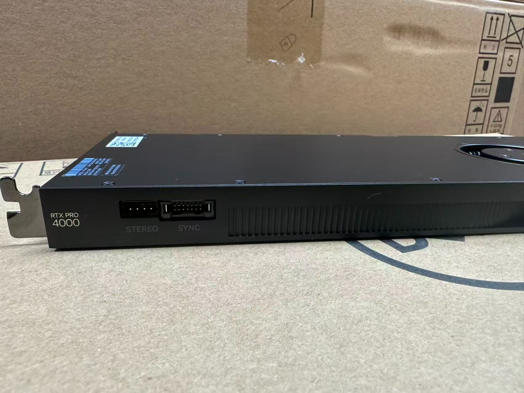 NVIDIA RTX PRO 4000 (Blackwell) Professional Graphics Card