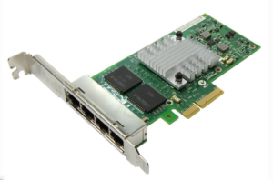 HPE NC365T 1Gb 4‑Port RJ45 Gigabit Ethernet Network Adapter 593722‑B21