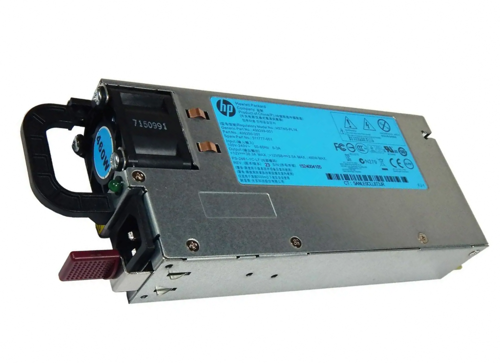 HPE 460W Platinum Hot‑swap Power Supply 720478‑B21 For DL380 Gen9