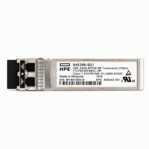 HPE 845398‑B21 25GBASE‑SR SFP28 25Gb 850nm Multi‑Mode Transceiver 849442‑001